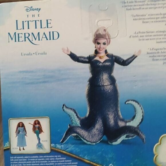 NIB Mattel Barbie Ursula 2023 little mermaid princess Disney - Picture 4 of 4